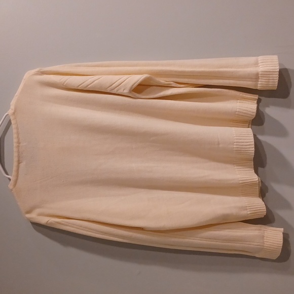 Vintage from the 1990s cardigan cream Turtle Bay - Picture 5 of 5